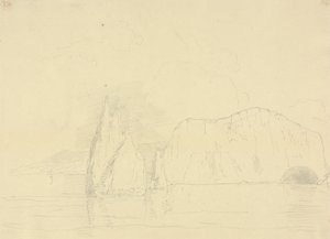 Die Nadeln und Freshwater-Klippen, Isle of Wight von Capt. Thomas Hastings