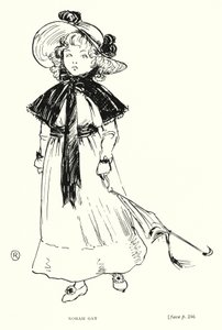 Dickens Charakter: Norah Gay von Captain Edward Henry Handley Read