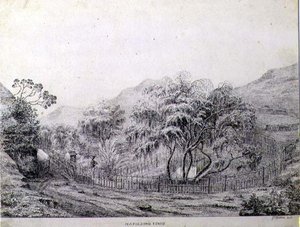 Napoleons Grab auf der Insel St. Helena