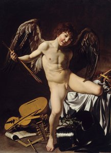 Amor als Sieger von Caravaggio