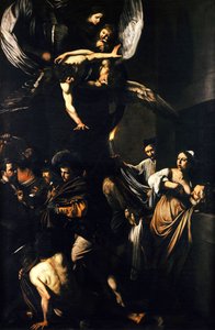Die sieben Werke der Barmherzigkeit von Caravaggio