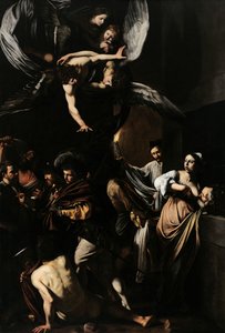 Die sieben Werke der Barmherzigkeit von Caravaggio