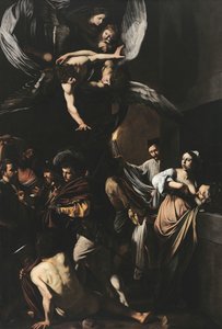 Die sieben Werke der Barmherzigkeit von Caravaggio