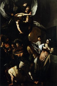 Die sieben Werke der Barmherzigkeit von Caravaggio