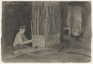 Korbmacher von Carel Adolph Lion Cachet