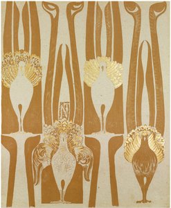 Tapetendesign von Carel Adolph Lion Cachet