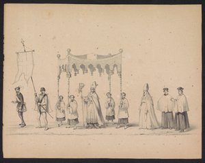 Maskerade der Utrechter Studenten, 1846 (Platte 10)