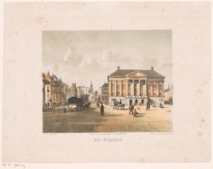 Rathaus in Groningen von Carel Christiaan Antony Last