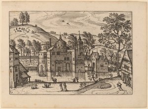 Schloss mit Wassergraben
