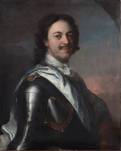 Lebensporträt von Kaiser Peter I. dem Großen von Carel De Moor