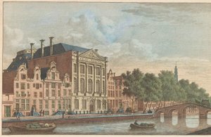 Gebäude von Felix Meritis in Amsterdam, ca. 1790