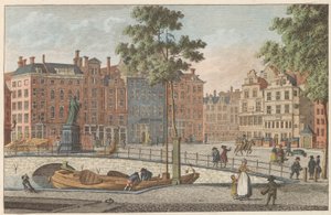 Großer Markt in Rotterdam, ca. 1790