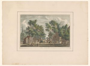 Straße in Amstelveen von Carel Frederik Bendorp (I)