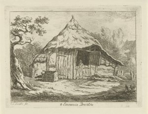 Bauernscheune mit offener Oberseite in Emmen in Drenthe
