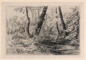 Souvenir des Cressonnières in Veules von Carel Nicolaas Storm van 