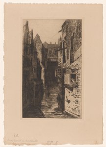 Kanal in Dordrecht von Carel Nicolaas Storm van 