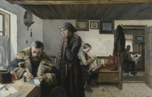 Der Arzt kommt, ca. 1900