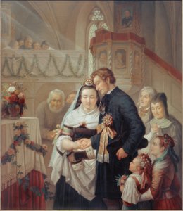 Trauung in der Kirche von Londorf
