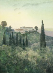 Villa Bocklin, Fiesole von Carl Ernest von Stetten