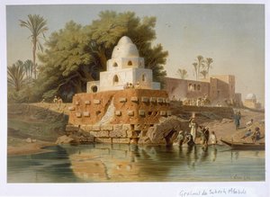 Grab von Scheich Ababda in Minya, Mittelägypten, 1871