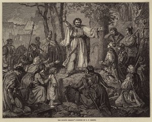 Die Hussitenpredigt von Carl Friedrich Lessing
