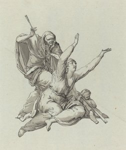 Der Tod verfolgt eine Frau