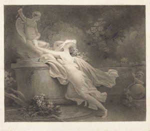 Die Anrufung der Liebe von Carl Guttenberg after Etienne Theaulon