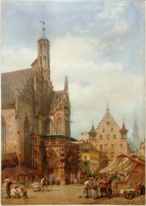 Die Frauenkirche zu Nürnberg von Carl Haag