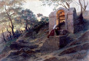 Una Mandoletta a Tivoli von Carl Haag