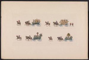 Umzug bei der Hochzeit von Prinzessin Sophie, 1842 (Platte 5)