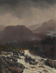Regenlandschaft von Carl Höflmayr