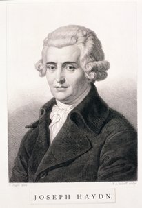 Joseph Haydn (1732-1809), graviert von F.A. Andorff von Carl Jager