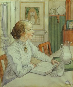 Meine älteste Tochter, 1904 von Carl Larsson