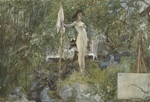 Freiluftstudio, aus der Serie Ein Zuhause, ca. 1895