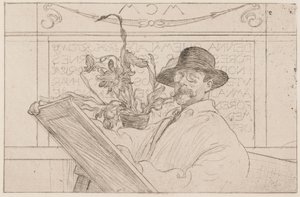 Selbstbildnis von Carl Larsson