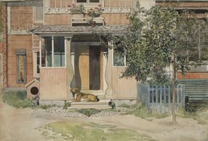 Die Veranda, aus der Serie Ein Zuhause, ca. 1895