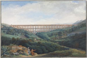 Die Aquädukte von Caserta von Carl Ludwig Hackert