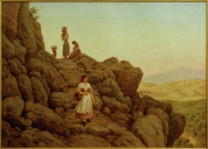 Felsenlandschaft bei Rocca di Papa
