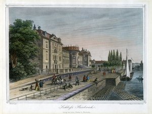 Schloss Biebrich, Wiesbaden, Deutschland, um 1820