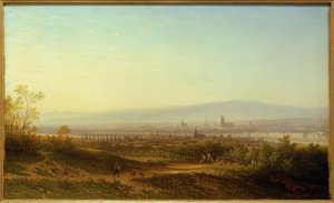 Blick auf Sachsenhausen von Carl Morgenstern