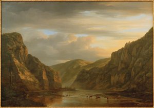 C. Morgenstern, Der Stegfels im Nahetal