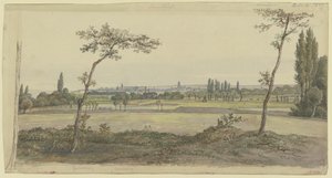 Ansicht von Frankfurt am Main von Carl Morgenstern