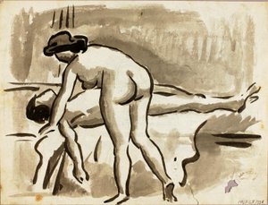Männlicher und weiblicher Akt