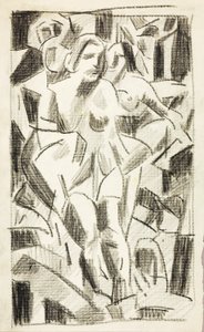 Zwei Figuren von Carl Newman