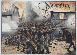 Nacht fällt in Hochkirch, August 1758