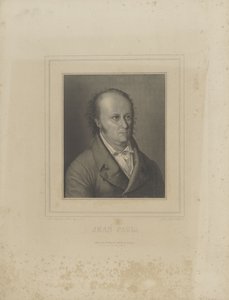 Porträt des Schriftstellers Jean Paul von Carl Schleich