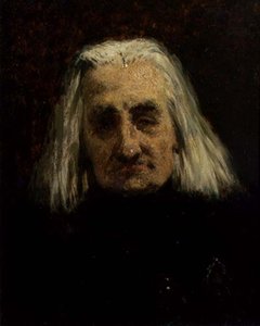 Porträt von Franz Liszt (1811-1886) von Carl Schlosser