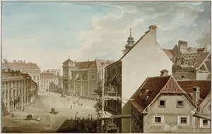 Die Freyung in Wien von Carl Schütz