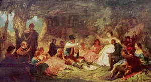 Das Picknick von Carl Spitzweg