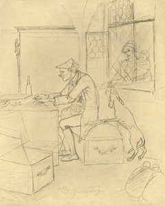 Der Geizhals, Mitte-Ende 19. Jahrhundert, um 1924